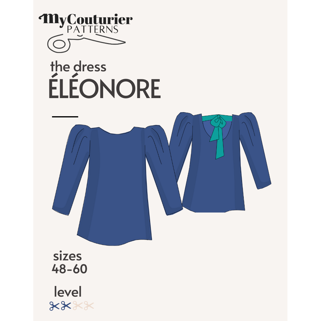 the Eleonore dress - (EUR)48-60 / (US)22-34- English